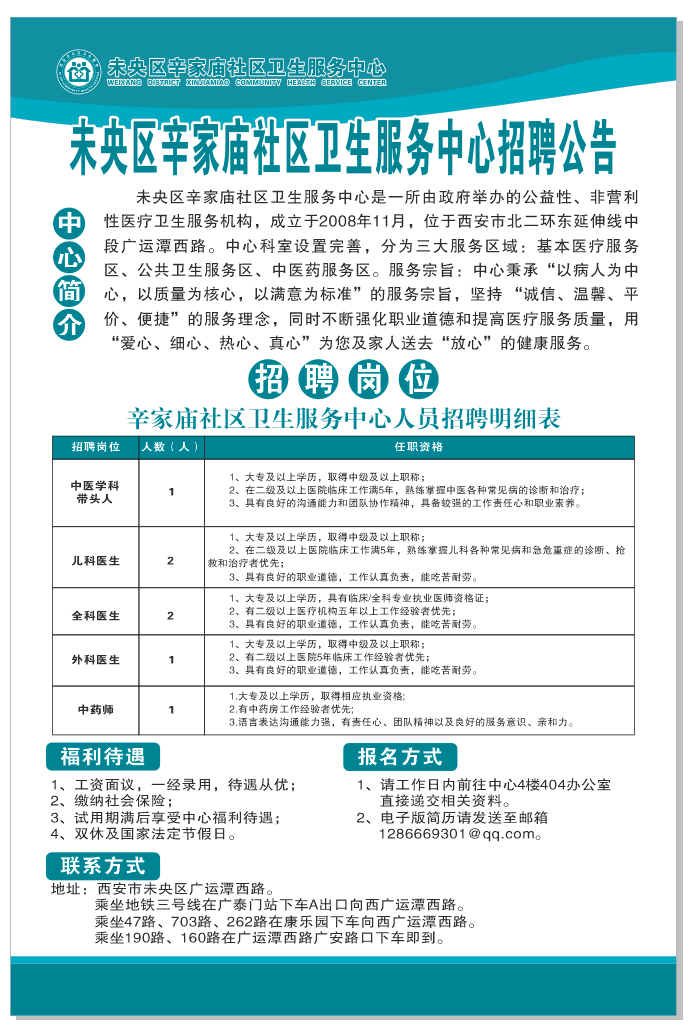 2025西安市未央区辛家庙社区卫生服务中心招聘公告-1.png
