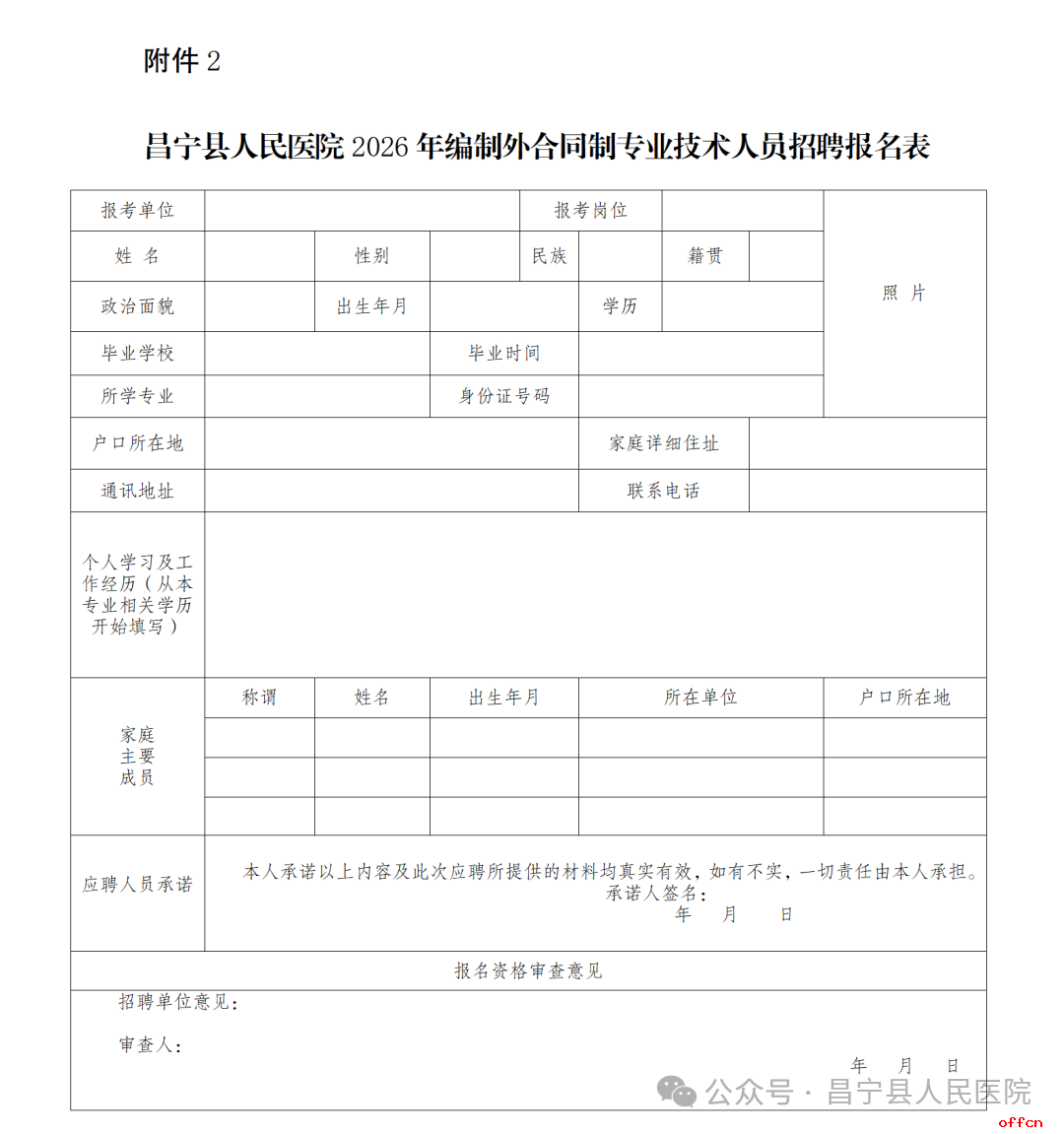 2026年保山市昌宁县人民医院编制外合同制专业技术人员招聘公告（22人）-2.png
