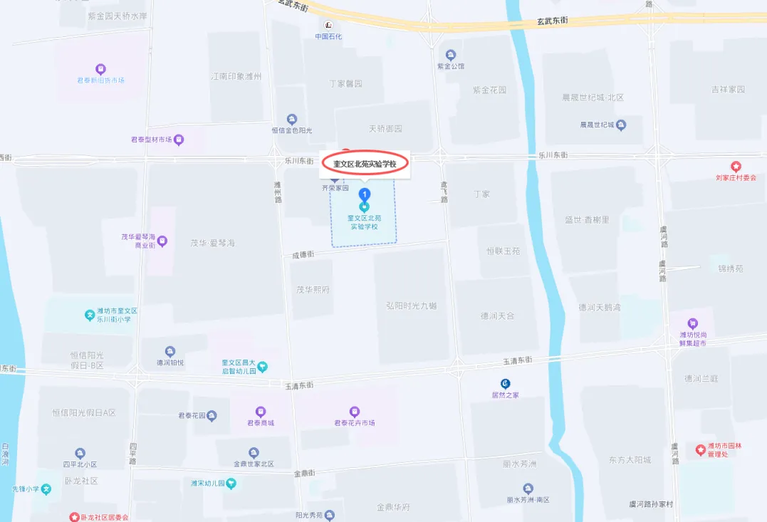 2026年潍坊“三支一扶”考试考点地图-1.png